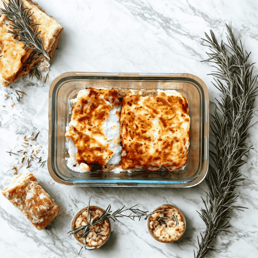 Canelones de carne gratinados