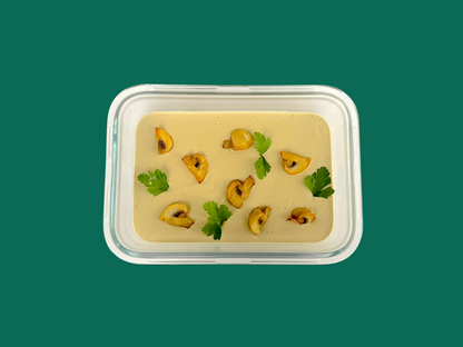 Crema de champiñón y Philadelphia