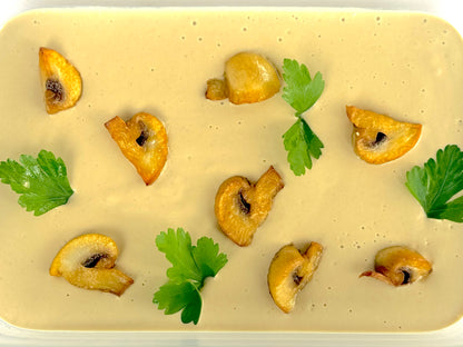 Crema de champiñón y Philadelphia